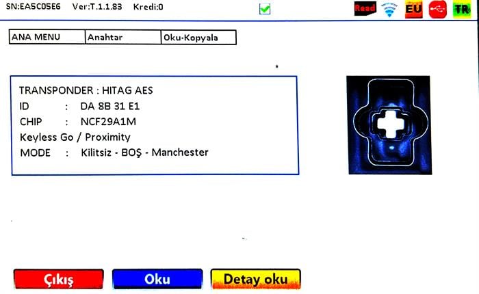 ORJ. OPEL ASTRA L / CORSA F / MOKKA B 3 BT NFC29A1M HITAG AES KEYLESS GO 434MHZ VALEO