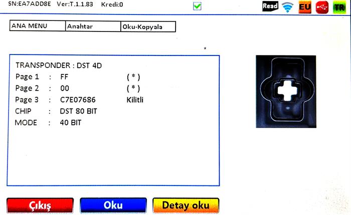 4D 60 DST 80 BIT CHIP