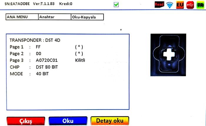  4D 60 DST 80 BIT CHIP
