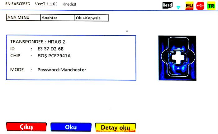 ORJ. PEUGEOT 407 JUMPY CITROEN C4 FIAT SCUDO BOB 3 BUTON HITAG2 ID46 PCF7941 434 MHZ SUSTALI KUMANDA
