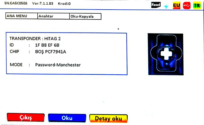 ORJ. PEUGEOT CITROEN ID46 433MHZ