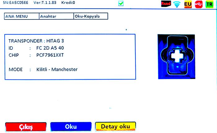 ORJ. HONDA ACCORD-CIVIC HITAG3  433MHZ