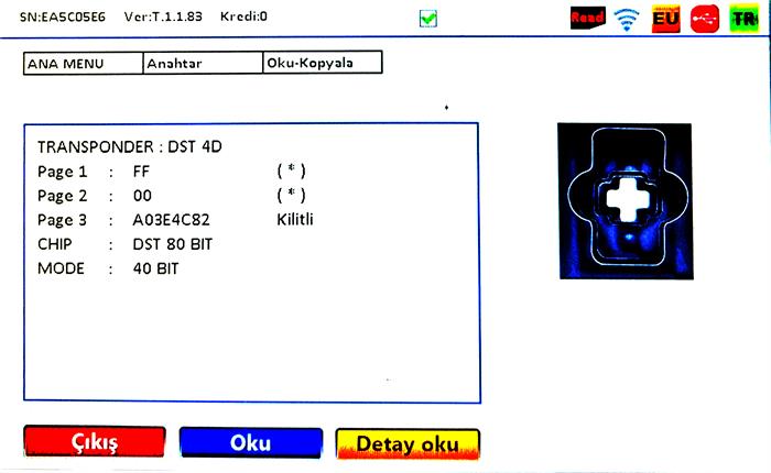 ORJ. HYUNDA İX20 3BUTON 4D-60-80BIT 433MHZ