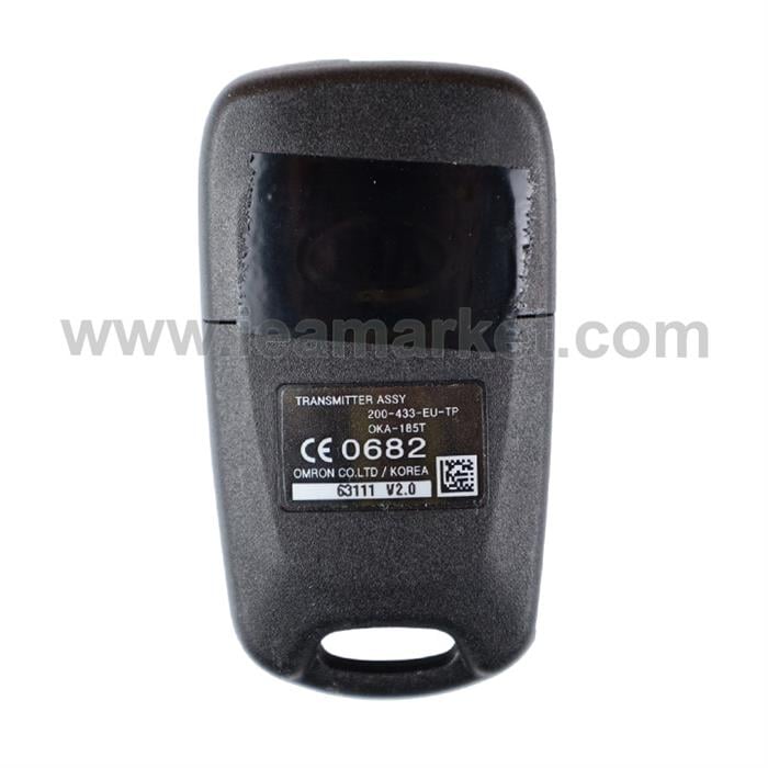 KIA ORJINAL 3 BUTON SUSTALI ANAHTARLI PCF7936 - 433MHZ (682)