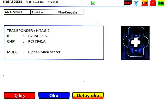 ORJ. OPEL CORSA D FLICK REMOTE 433 MHZ PCF7941