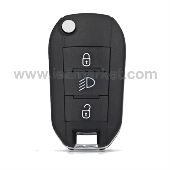PEUGEOT 508 ORJINAL 3 BUTON SUSTALI KUMANDA PCF7941 - 433MHZ