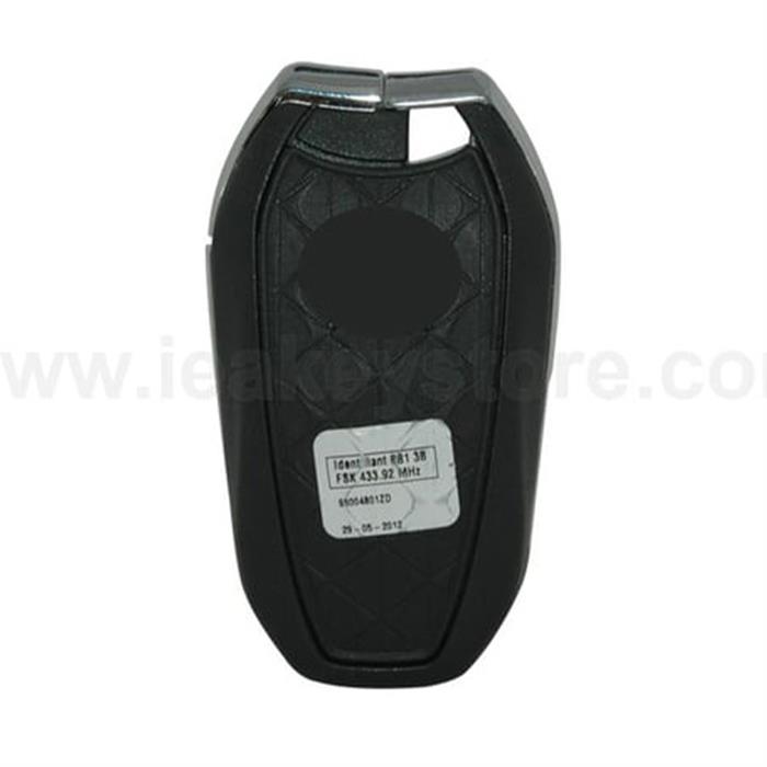 ORJ. PEUGEOT 5008 3BUTON HITAG AES ANAHTAR KEYLESS GO PCF7953M 434 MHZ SMART KUMANDA ANAHTAR UCU YOK