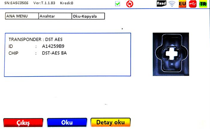 ORJİNAL TOYOTA 2 BUTON H CHIP-TOKAI RIKA-433 MHZ ( FSK ) SUSTALI KUMANDA