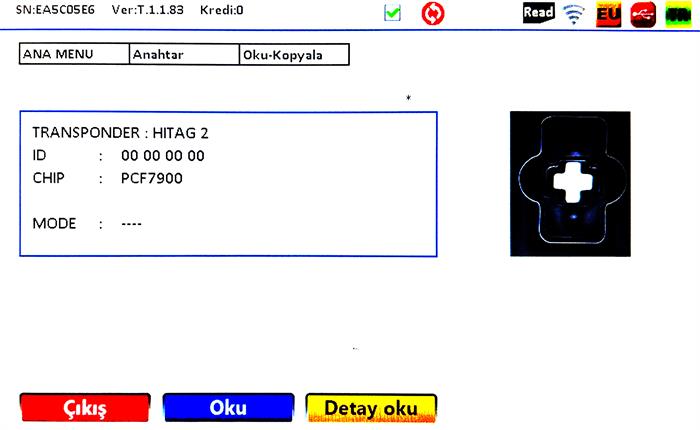 ORJ.VW SCIROCCO AJ SERIES ID48 433MHZ