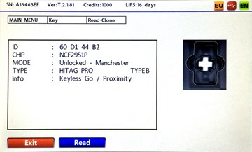 ORJ. BMW G SERİSİ HITAG PRO ANAHTARSIZ 433MHZ