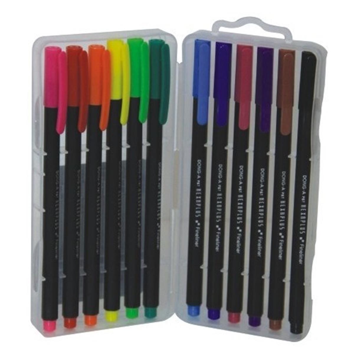 Hexaplus Fineliner 12 li Kutu Fiber Uçlu Kalem