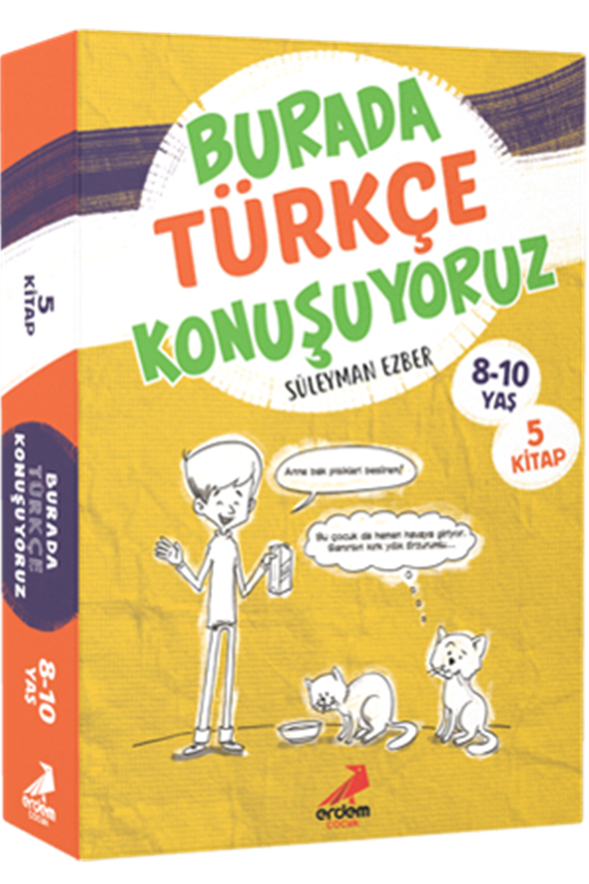 Burada Türkçe Konuşuyoruz Dizisi - 5 Kitap