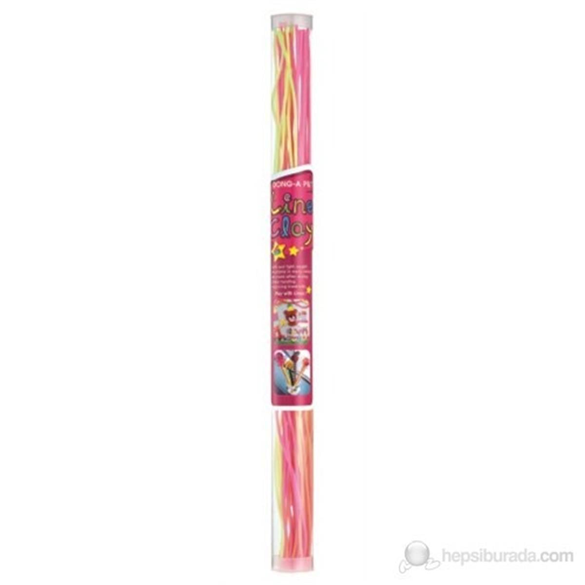 Dong-A Spagetti Şerit Fosforlu Oyun Hamuru 5 Renk