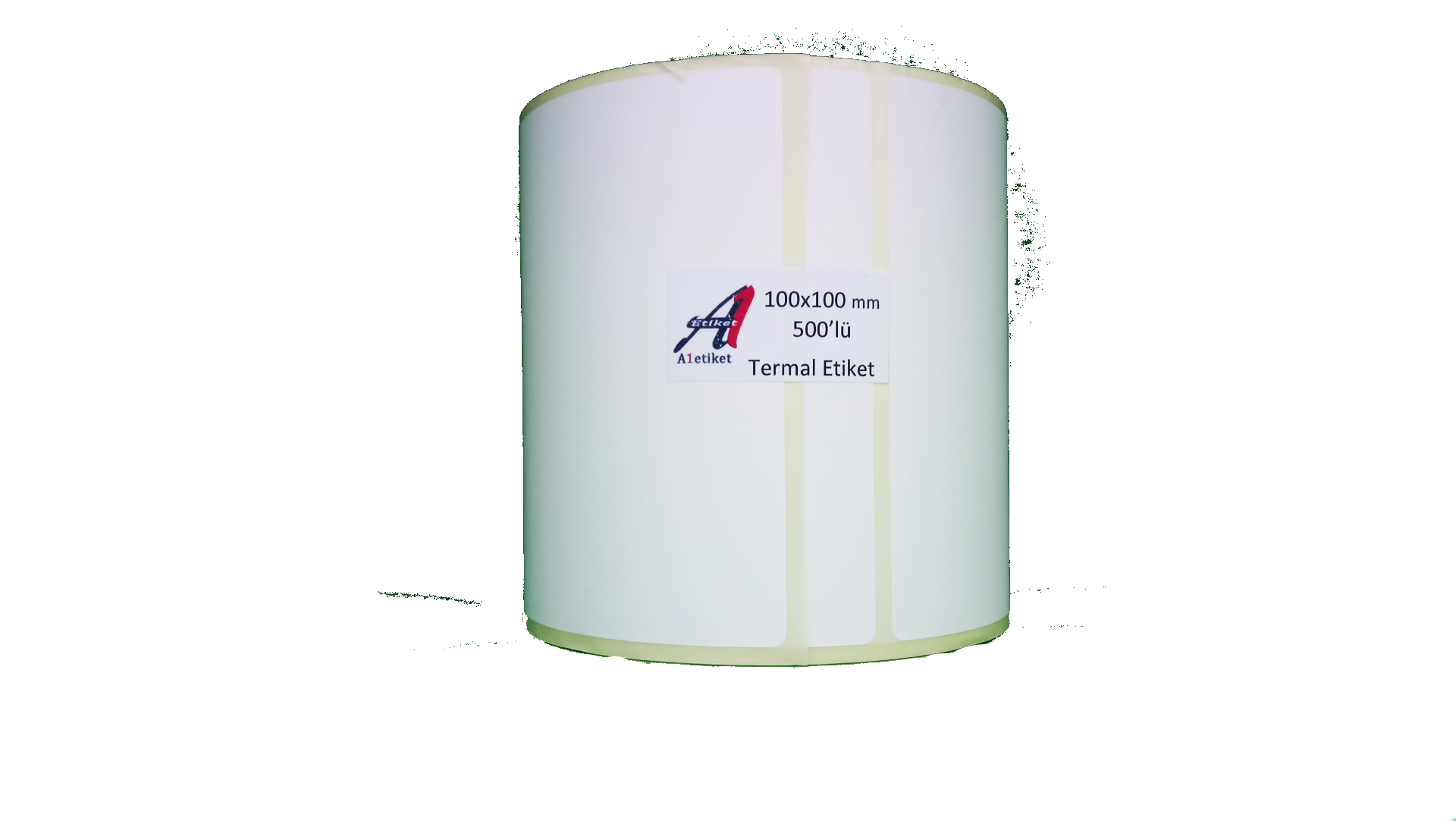 A1 Termal Etiket 100 x 100 mm 5,000 Adet Termal Barkod Etiketi 500 Sarımlı 10 Rulo