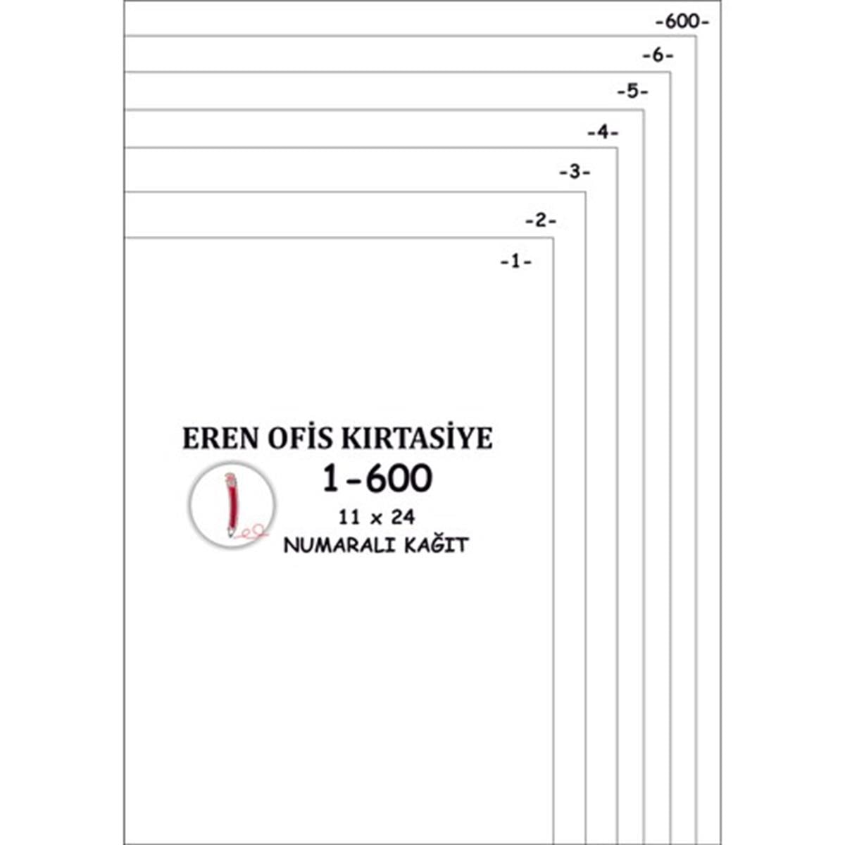 Navigatör Kağıt İle A4 Numaralı Kağıt 1-600 / 80 Gr