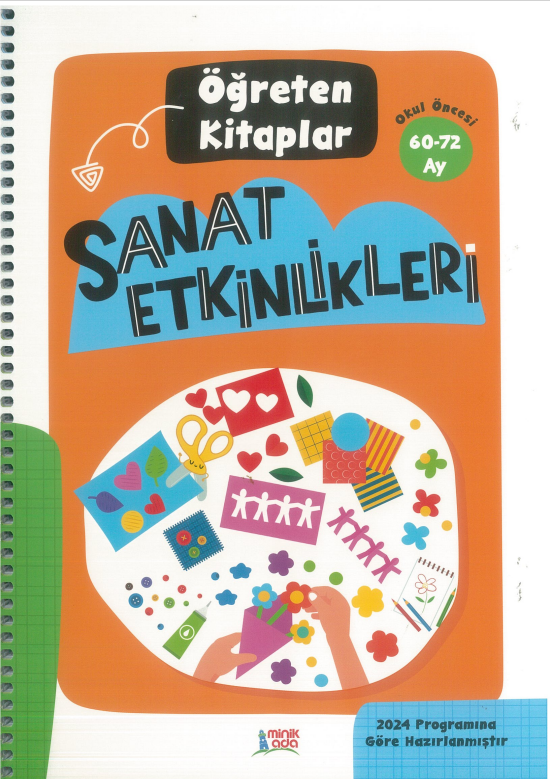 Öğreten Kitaplar - Sanat Etkinlikleri 60 -72 ay
