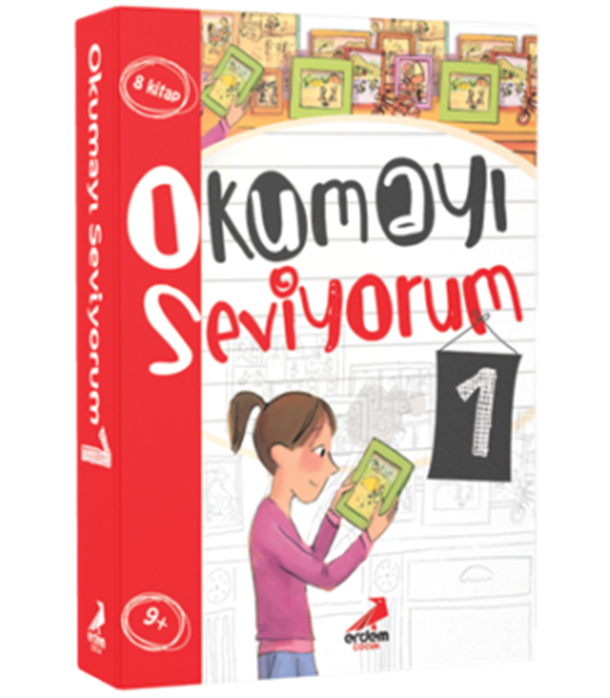 Okumayı Seviyorum 1 Dizisi - 8 Kitap
