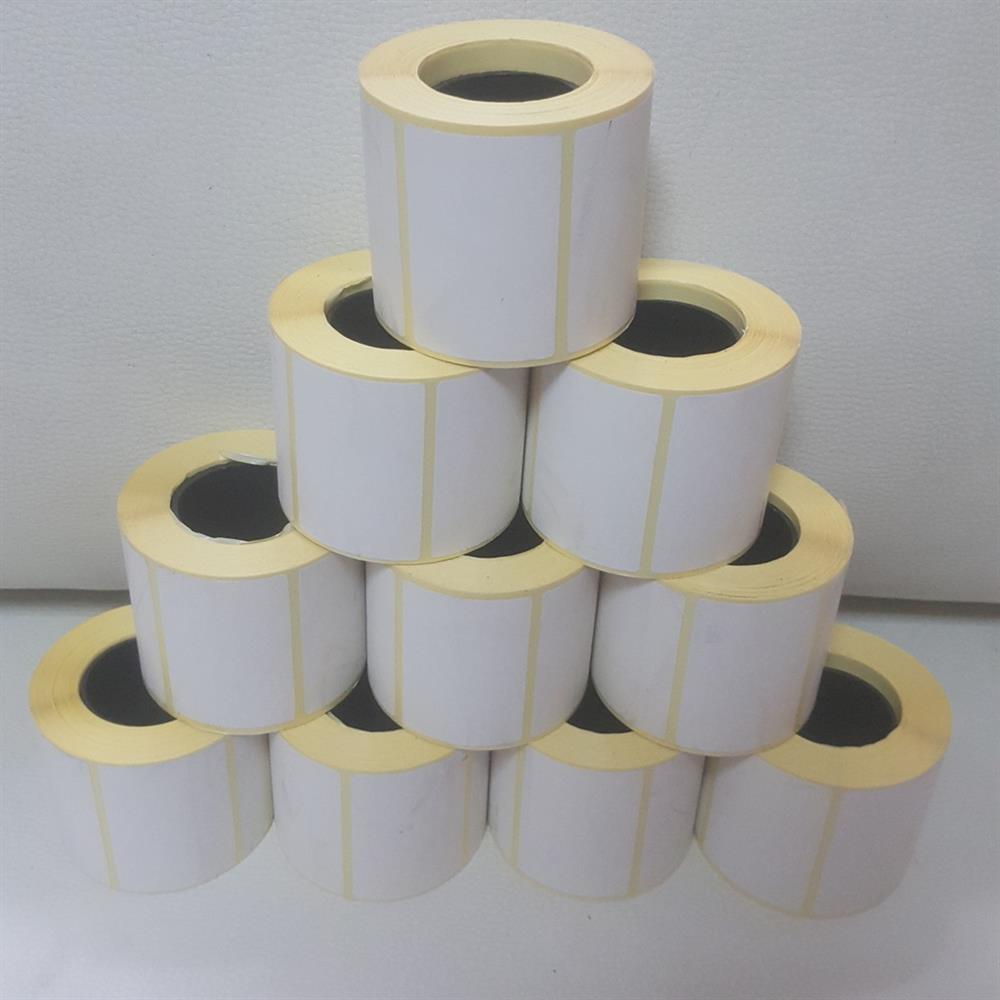 A1 Termal Etiket 20 x 40 mm 10,000 Adet Termal Barkod Etiketi 1.000 Sarımlı 10 Rulo