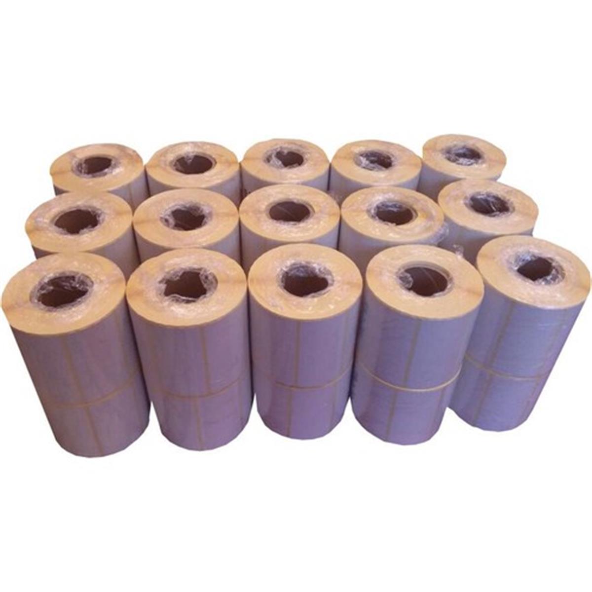 A1 Termal Etiket 30 x 40 mm 30,000 Adet Termal Barkod Etiketi 1.000 Sarımlı 30 Rulo