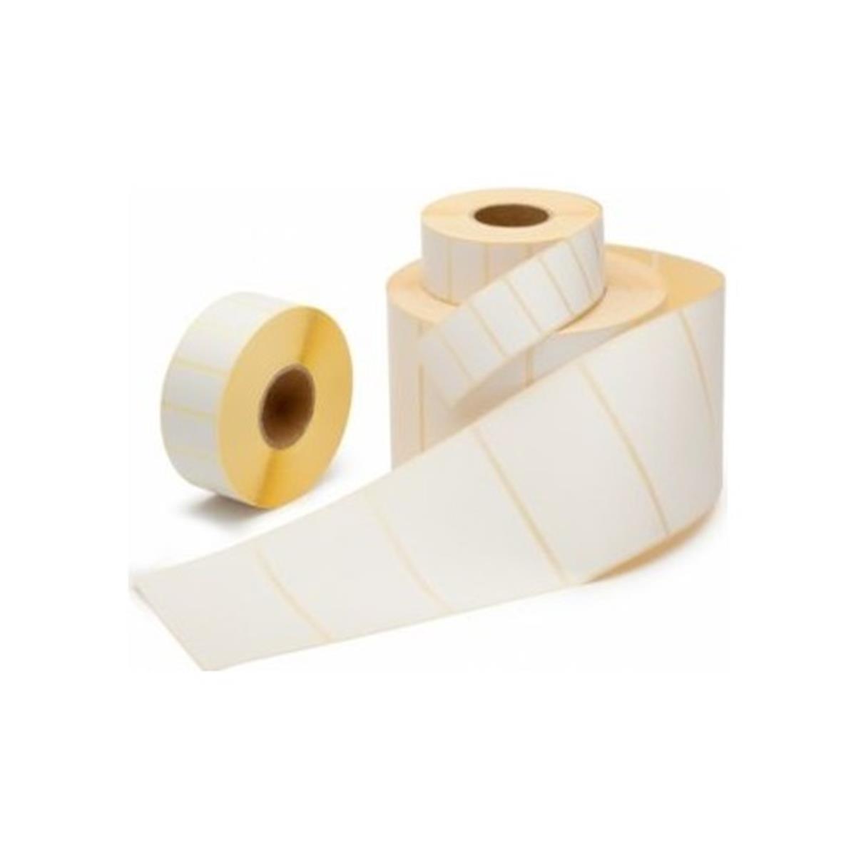 A1 Termal Etiket 80 x 100 mm 50,000 Adet Termal Barkod Etiketi 500 Sarımlı 100 Rulo