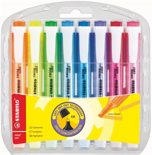 Stabilo Fosforlu Kalem Swing Cool Pastel Set 8 Lı 275/8-08-3