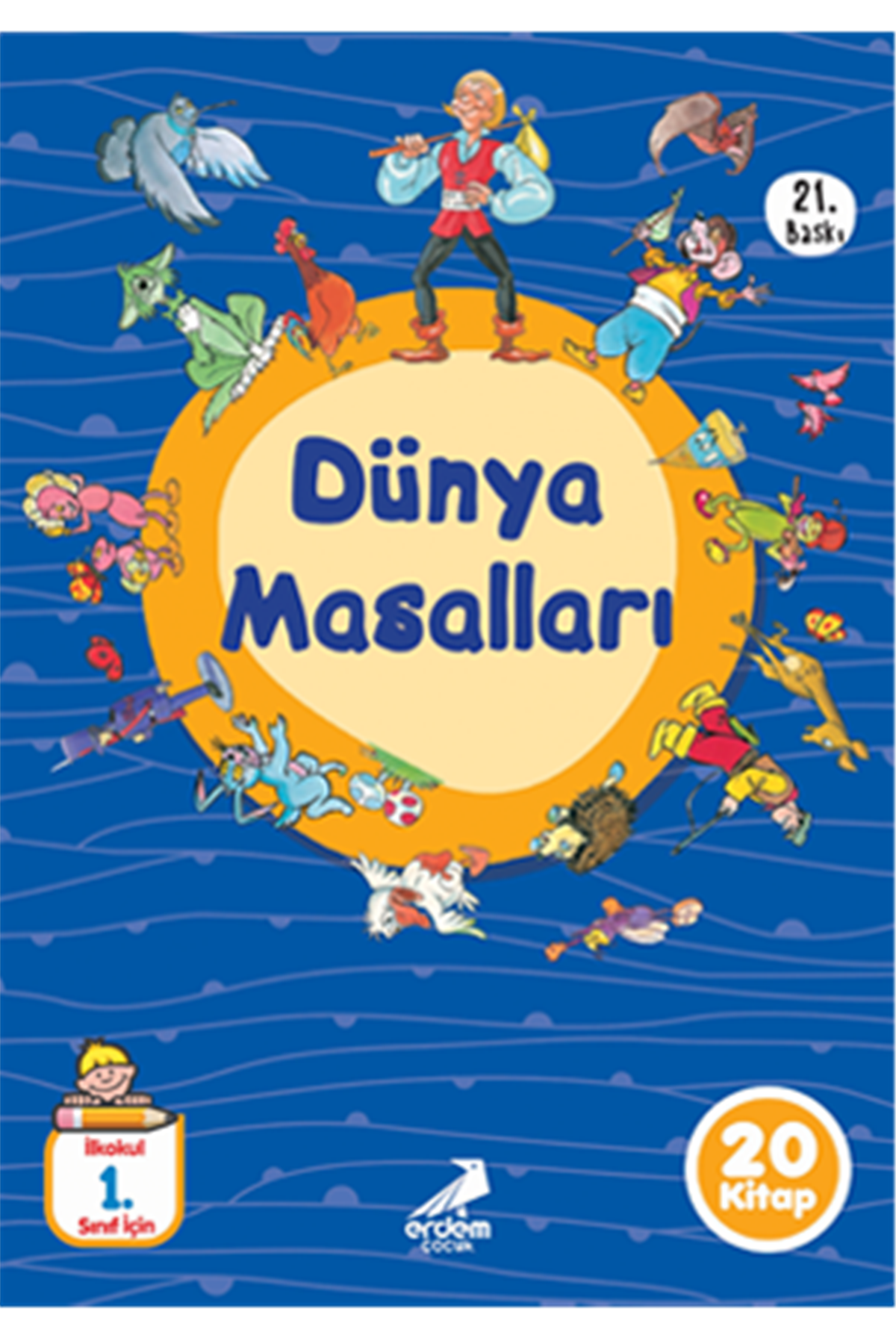 1. Sınıflar İçin Dünya Masalları Dizisi - 20 kitap