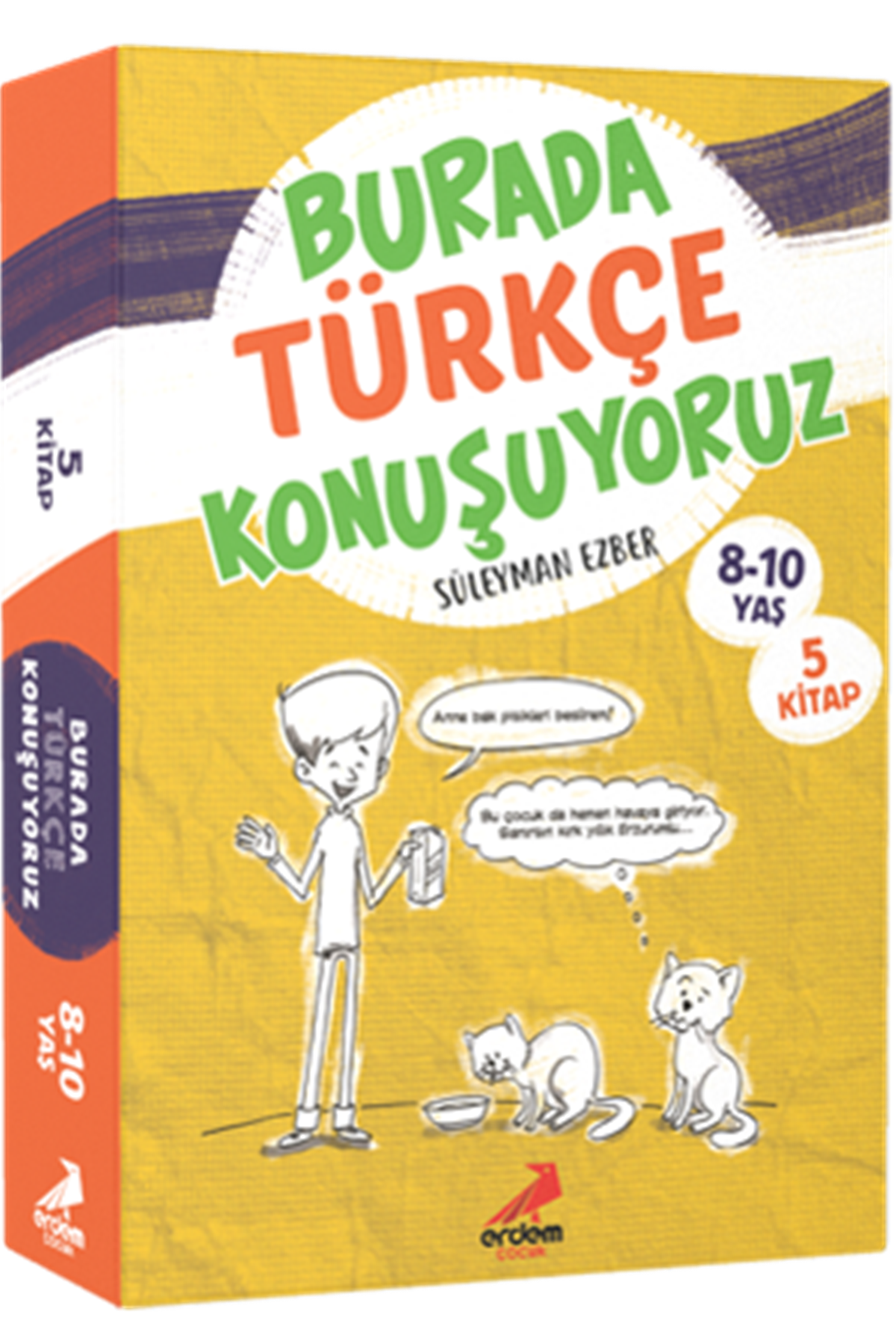 Burada Türkçe Konuşuyoruz Dizisi - 5 Kitap