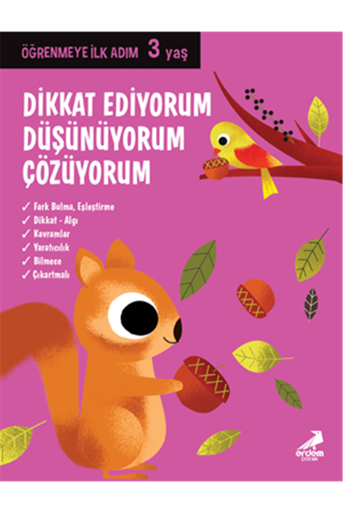 Dikkat Ediyorum , Düşünüyorum , Çözüyorum 3 Yaş
