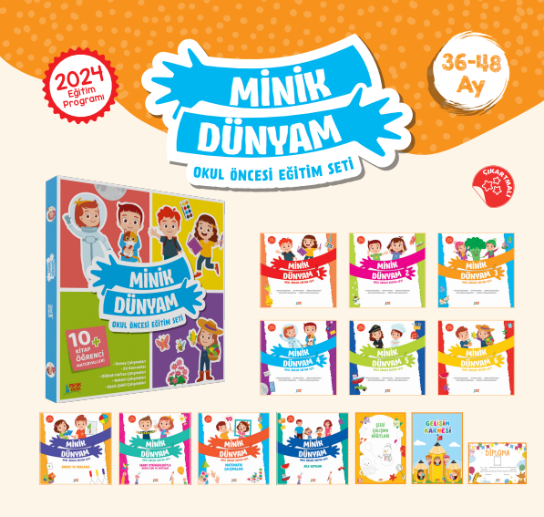 Minik Ada Minik Dünyam Eğitim Seti 36- 48 Ay 