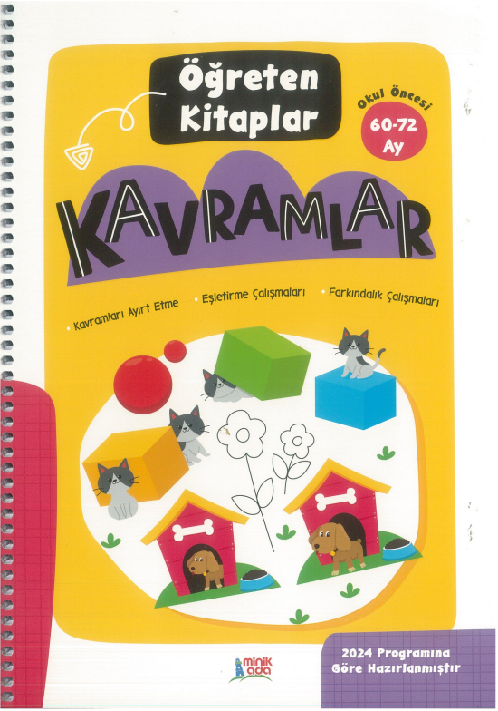 Öğreten Kitaplar - Kavramlar 60-72 ay