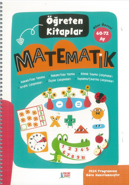 Öğreten Kitaplar - Matematik  60-72 ay