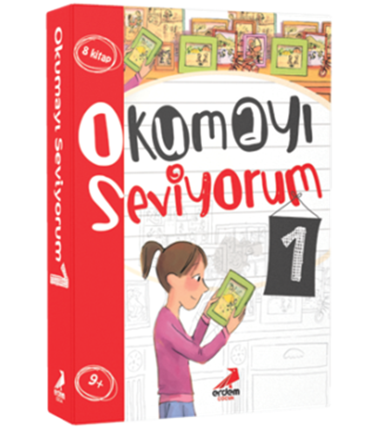 Okumayı Seviyorum 1 Dizisi - 8 Kitap