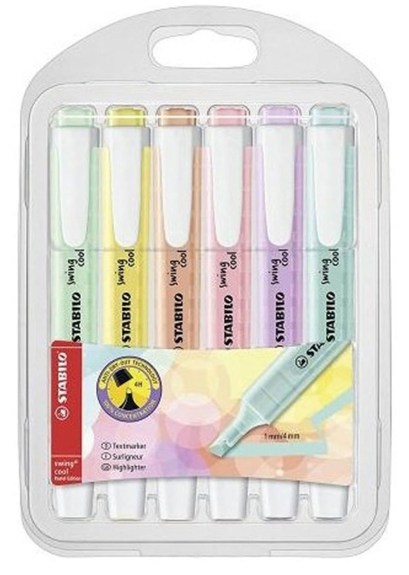 Stabilo Fosforlu Kalem Swing Cool Pastel Set 6 Lı 275/6-08