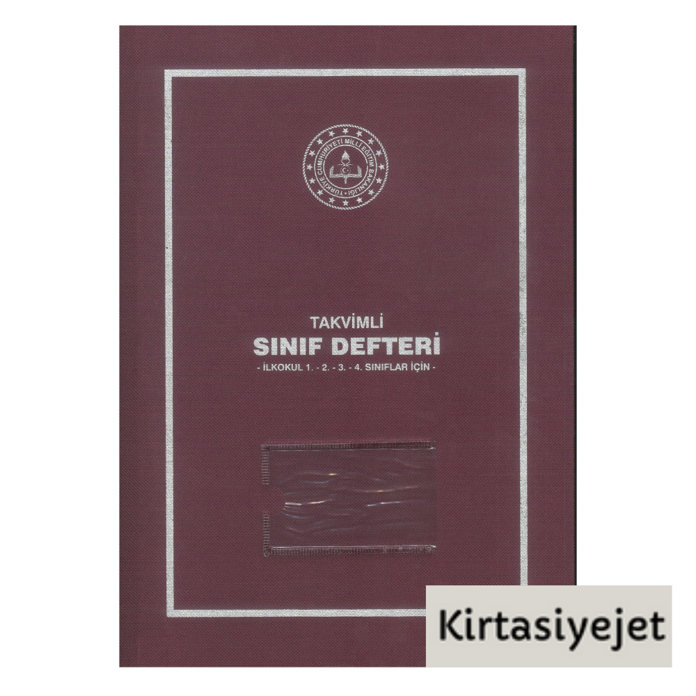 Takvimli Sınıf Defteri 6 Derslik Yoklamasız Ders Defteri Sert Kapak 25 x 35 cm