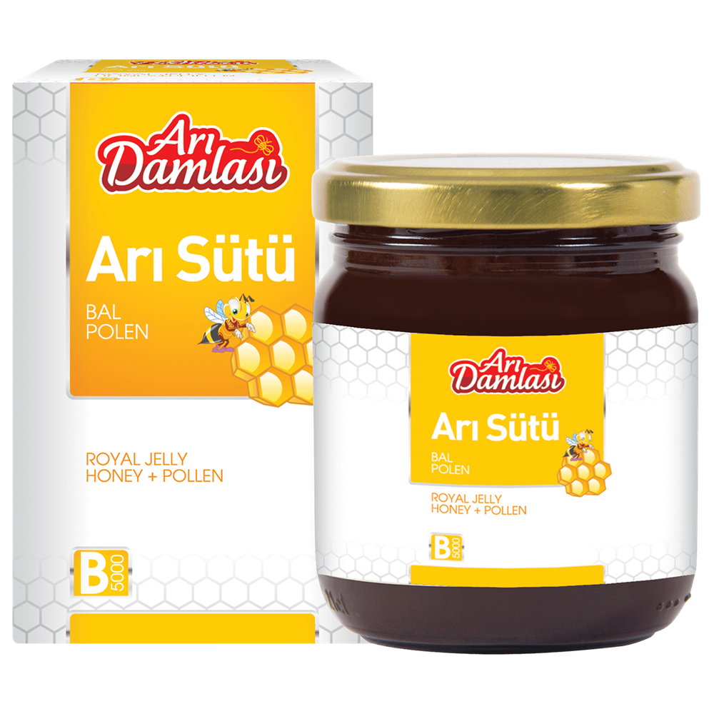 Arı Sütü & Bal & Polen Karışımı 230 gr