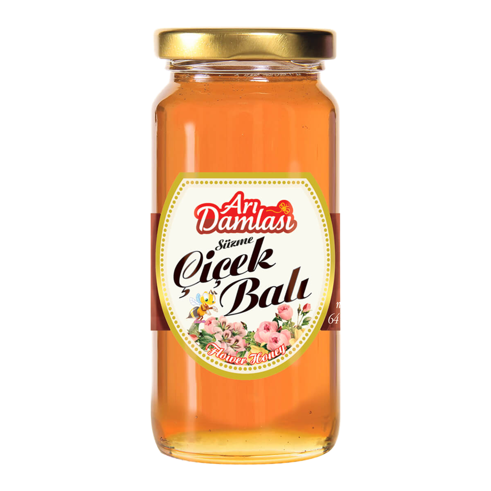 Doğal Süzme Çiçek Balı 645g