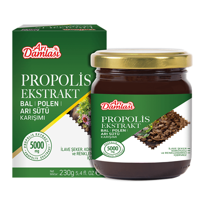 Propolis Ekstrakt & Bal & Polen & Arı Sütü Karışımı 230 g