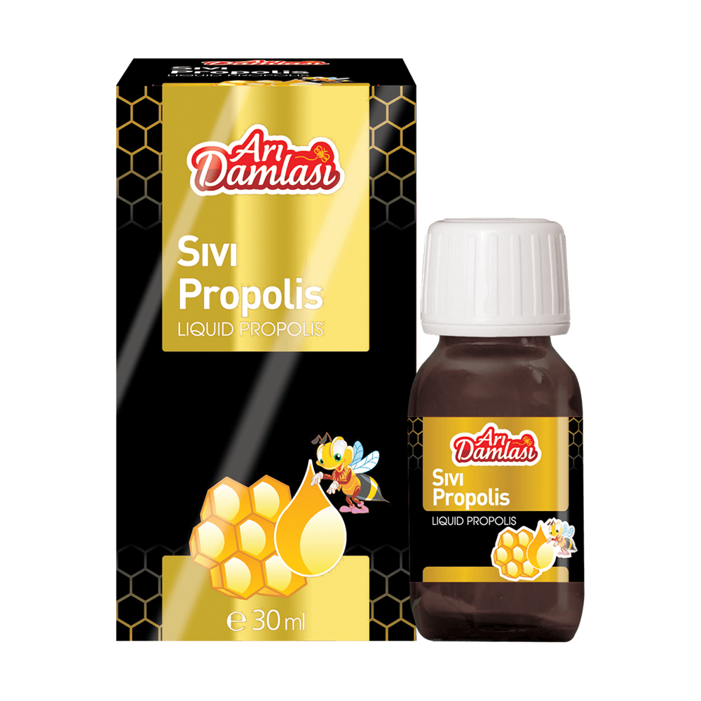 Propolis Ekstresi İçeren Sıvı Takviye Edici Gıda 30 mL