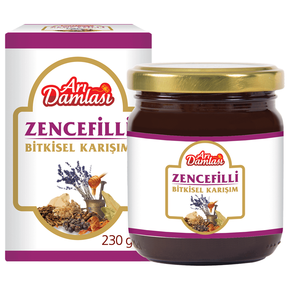 Zencefil Ekstraktlı Bitkisel Karışım 230 g