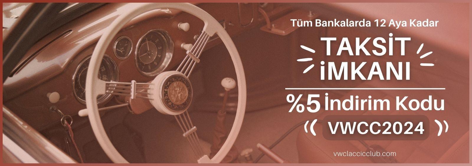 vw classic club taksit fırsatları %5 inidirim kodu yedek parça volkswogen classic cars