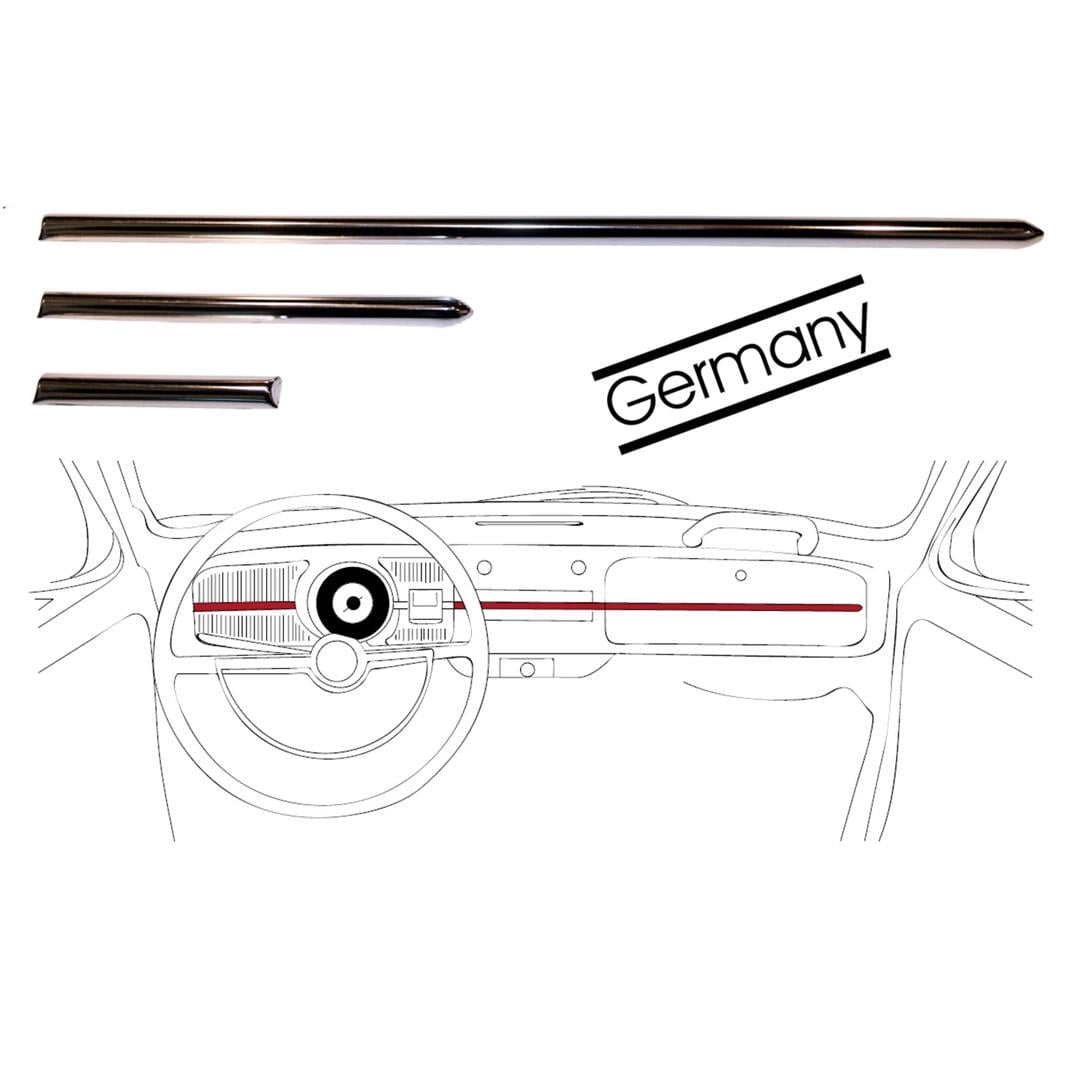 8189800510 3 Parça Ön Panel Takım Krom 111898190