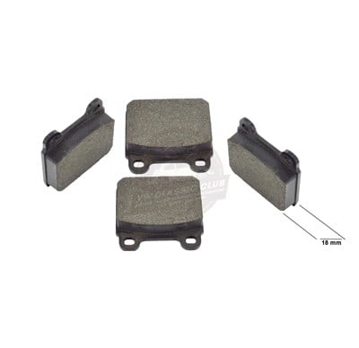 Ate Ön Fren Balatası Kare Tip (T2 Minibüs İçin)