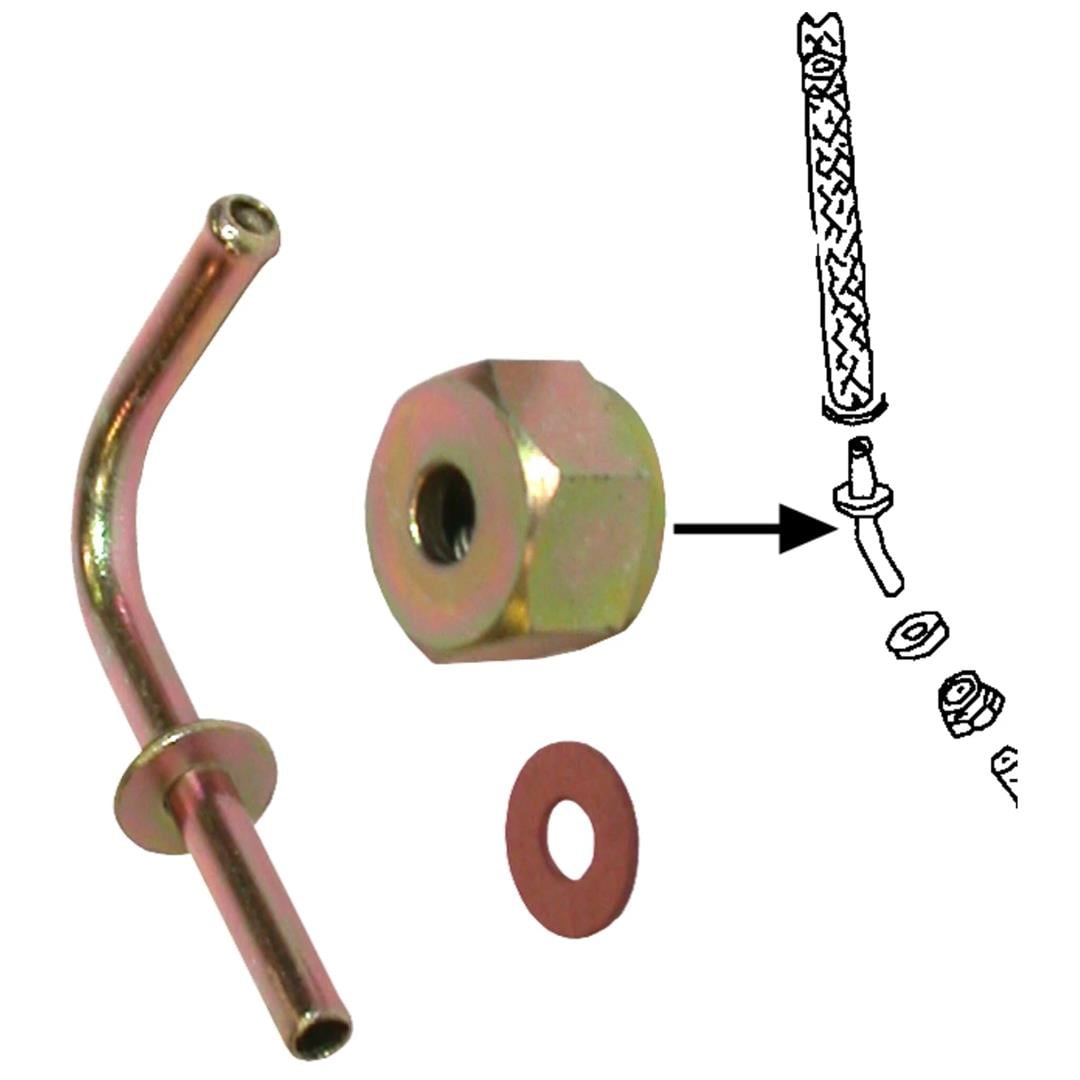 Volkswagen 1100, 1200 ve 1300 modelleri için orijinal ve yan sanayi Benzin Depo Çıkışı Parçaları 113298221