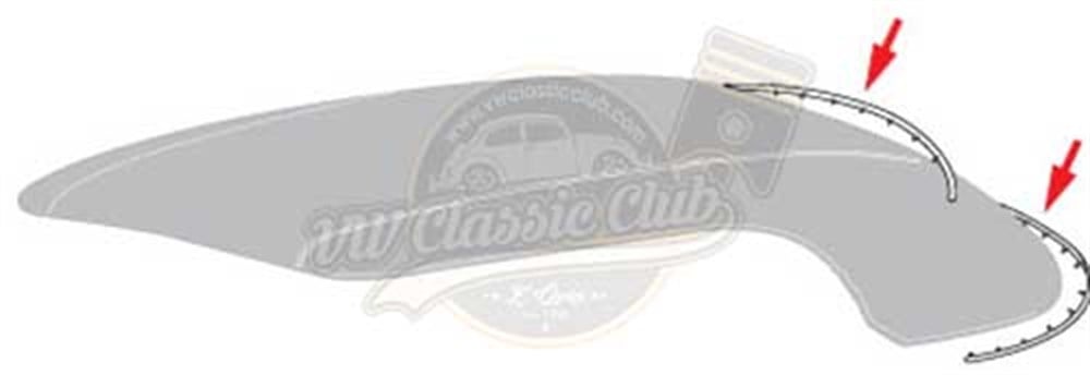 Cabrio Tente Arka Çevre Nikelajı (TAKIM) (1100-1200)