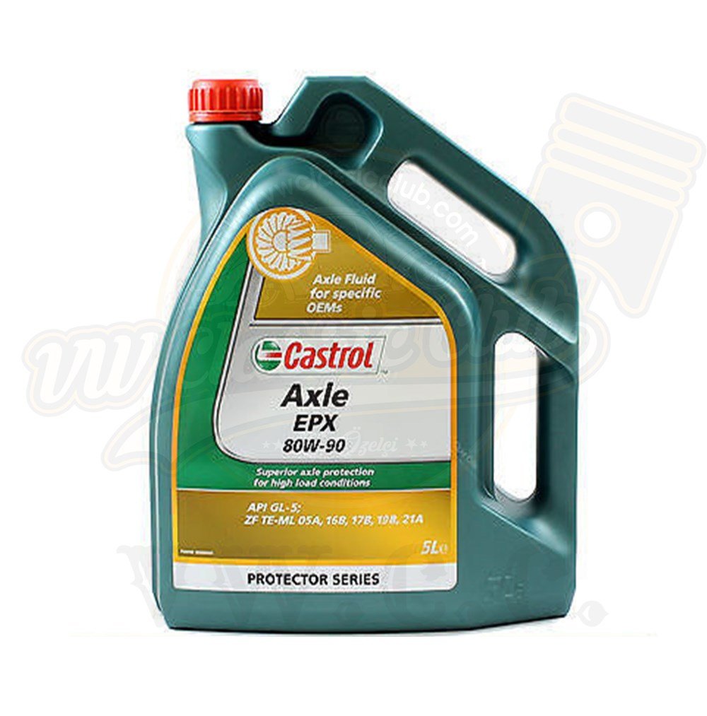 Castrol 80W-90 Şanzıman Yağı 3 Lt. (1100-1200-1300-1302-1303-T1-T2-T3-Karmann Ghia-Variant-Golf MK)