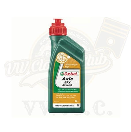 Castrol 80W-90 Şanzıman Yağı 1 Lt. (1100-1200-1300-1302-1303-T1-T2-T3-Karmann Ghia-Variant-Golf MK)