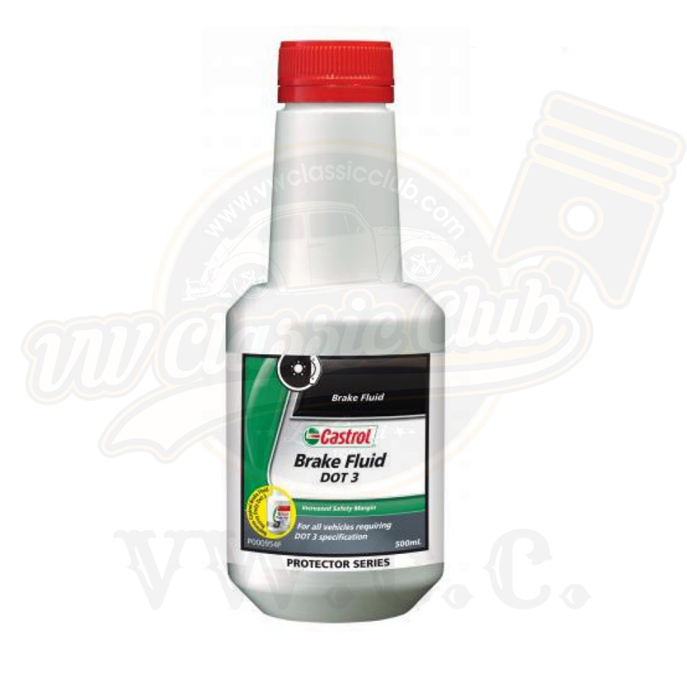 Castrol Hidrolik Sıvısı DOT 3 (1100-1200-1300-1302-1303-T1-T2-T3-Karmann Ghia-Variant-Golf MK)