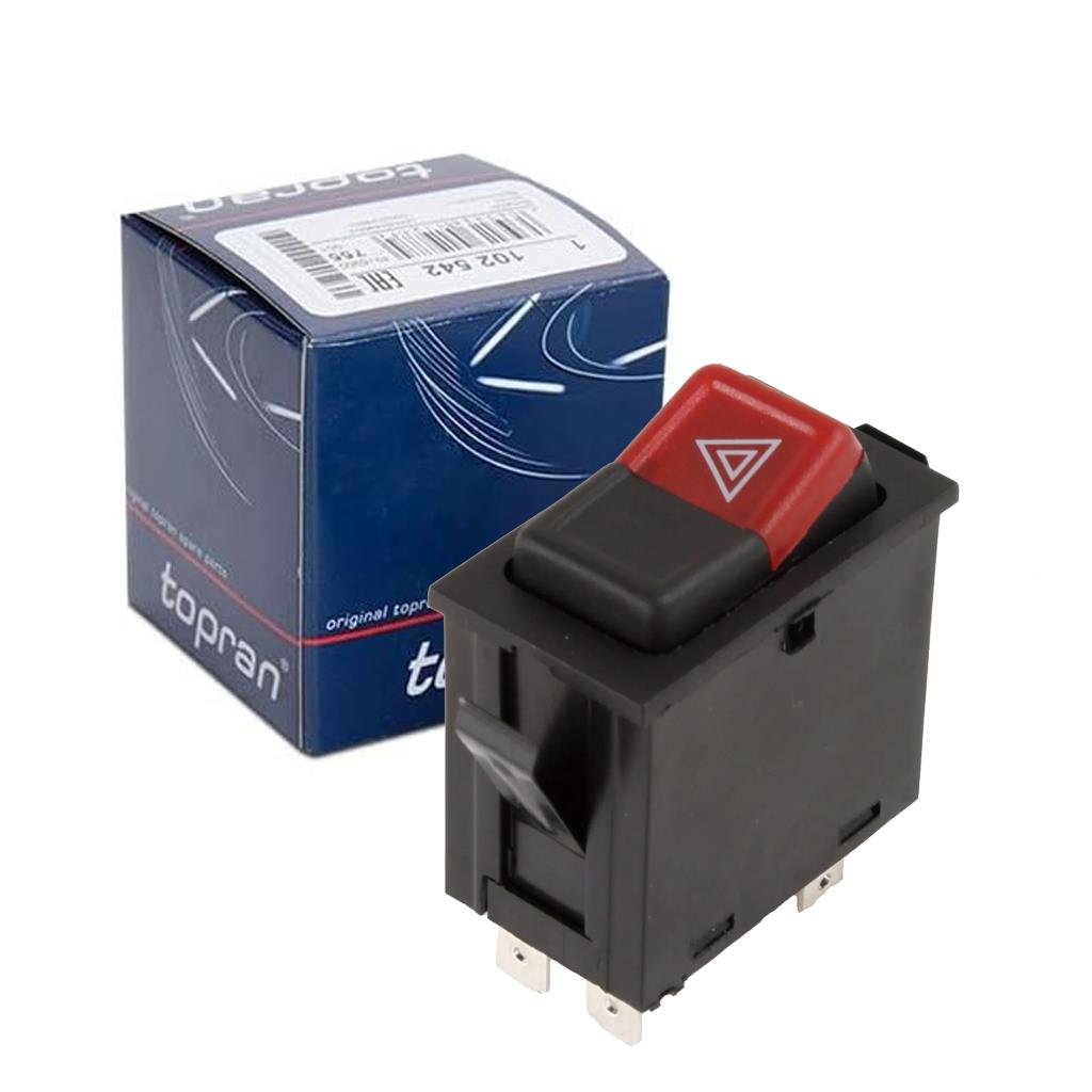 Dörtlü Flaşör Anahtarı Komple T3