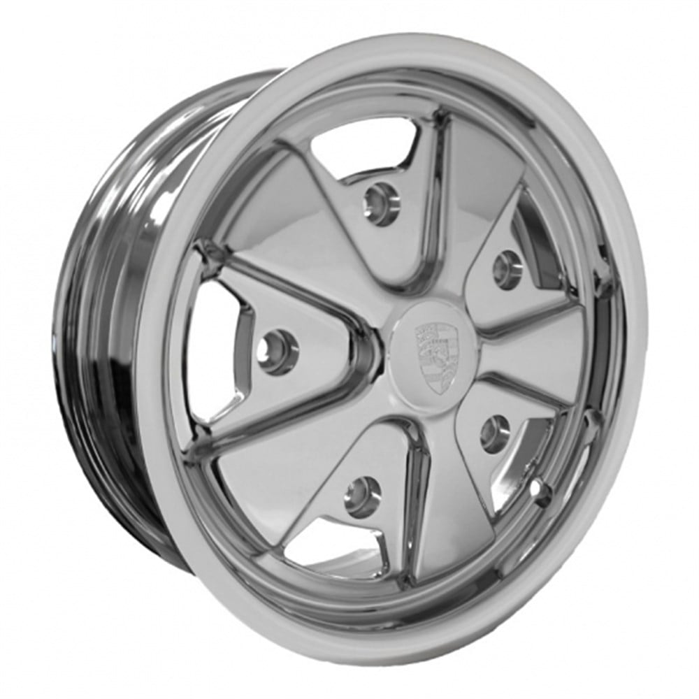 Empi Fuchs Style 5,5x15 İnç Full Krom Jant 5x205 (1955-1967)