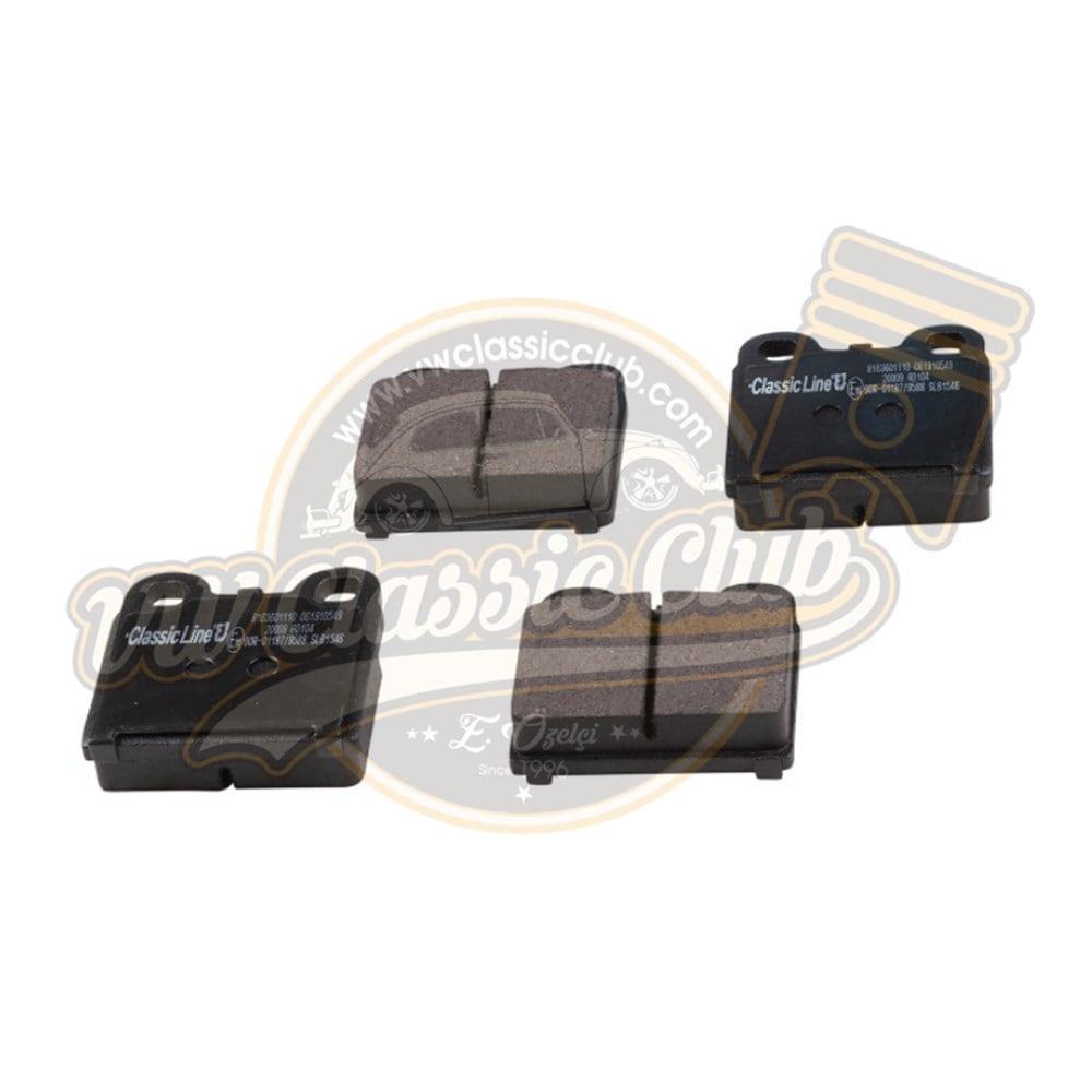 Fren Balatası Kare Tip (1302) (Set)